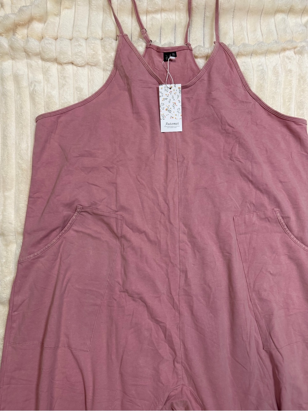 Dusty Rose Spaghetti-Strap Women’s jumper